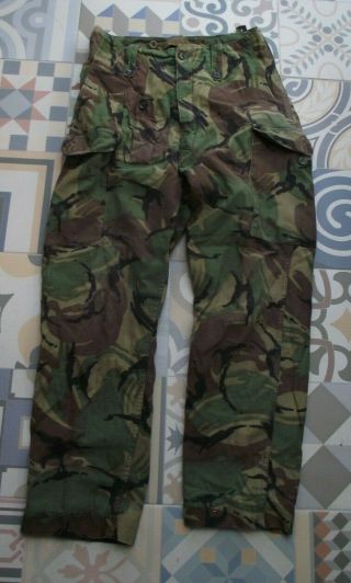 Vintage British Army 1968 Pattern Combat Trousers Size 1 30 " W 28 " L