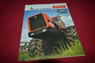 Allis Chalmers 8550 Tractor Brochure Fcca