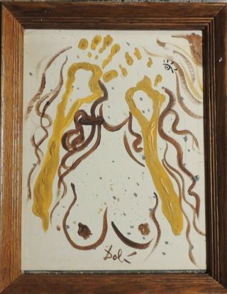 Salvador Dalí (1904 - 1989),  Gouache On Paper,  1970,