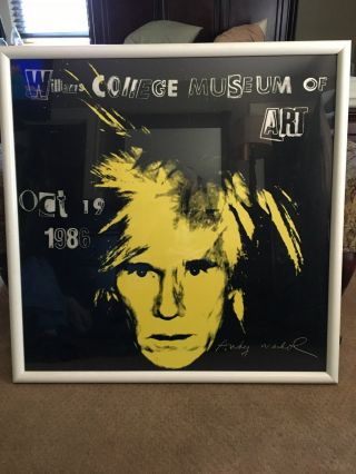1986 Andy Warhol Self Portrait