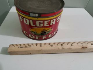 Folger ' s Coffee Tin 2