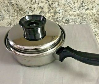 Chef Ware By Townecraft Stainless Steel 1 Qt Sauce Pan &lid