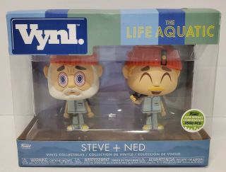 Vynl.  Funko The Life Aquatic Steve,  Ned - 2018 Convention Limited Edition