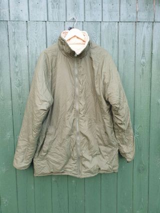British Military Issue Thermal Softie Jacket Reversible - Size Medium