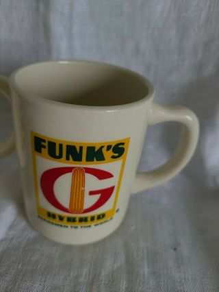 VTG.  Funks G Hybrid MUG,  Seedsmen to The World,  Funk ' s Seed Corn;COFFEE Cup 3