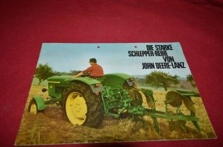 John Deere 100 310 510 710 3020 4020 Tractor In German Brochure Fcca