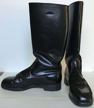East German Army Nva Officers Riding Boots Size 9.  5