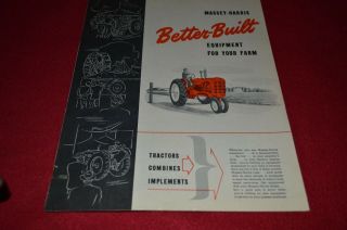 Massey Harris Ferguson Buyers Guide 1940 Dealers Brochure Bwpa Ver13