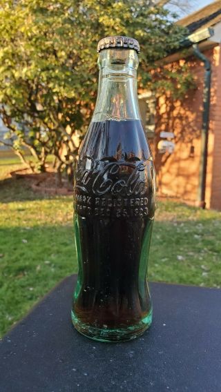 1923 Ronceverte W.  Va.  Coca - Cola Bottle - Christmas Coke