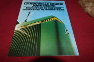 John Deere 4040 4240 4440 4640 Tractor In French For 1977 Brochure Fcca