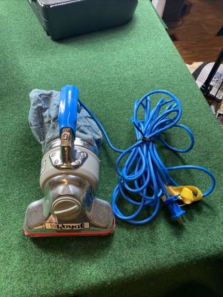 Vintage Royal Prince Model 501 Handheld Vacuum Cleaner Cleaned