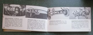 1964 1965 Porsche Facts sales booklet 356 356C 356SC 1600 3