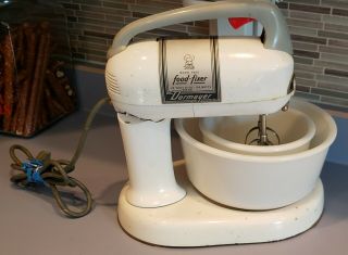 Dormeyer Power - Chef Vintage Electric Food Mixer (model 4200) With 2 Bowls