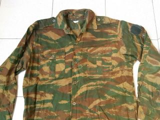 Bosnian Serb Army green tigerstripe camouflage shirt Serbian Serbia krajina war 3