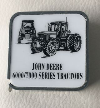 Vintage John Deere Barlow Tape Measure 6000/7000 Tractors,  Advertising