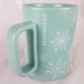 Starbucks 2018 Snowflake Mug Green