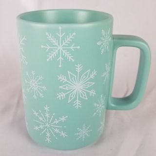 Starbucks 2018 Snowflake Mug Green 2