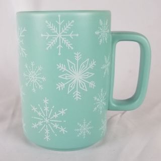 Starbucks 2018 Snowflake Mug Green 3