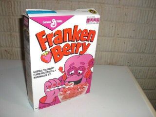 2013 Franken Berry Vintage Style Retro Exclusive Cereal Box General Mills