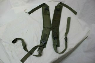 Us Military Issue Vietnam Era Alice Pack Rucksack Backpack Shoulder Straps Lc1 A