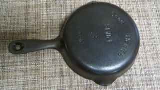 Griswold Good Health No.  3 Cast Iron Skillet P/n 653