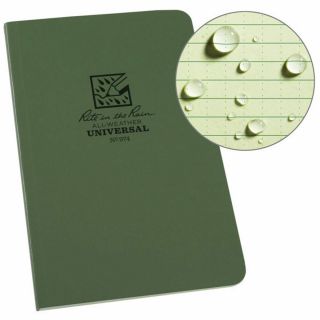 Rite In The Rain Soft Cover Book Field - Flex Waterproof Notebook Paper Pad Green