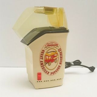 Vintage Sunbeam Great American Popcorn Machine Ii