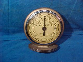 1930s Rochester Hosiery,  Notion Co Desk Top Advertising Thermometer
