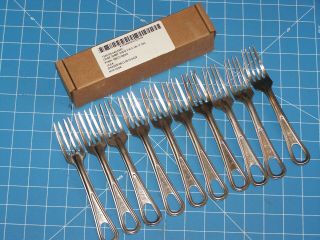 10 Mess Fork Utensil Usa Military Usmc Army Stainless F Kit Rations Scout W P38