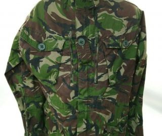 British Army Woodland DPM Windproof Smock Jacket Combat Uniform Cadet Fishing 3