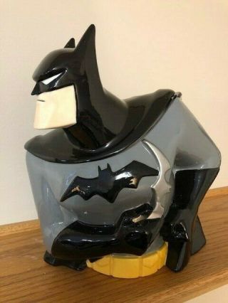 Warner Bros.  1997 Batman Cookie Jar From The Dc Comics Animated Series