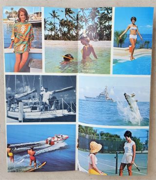 Vtg 1967 Punta Gorda Isles Florida Real Estate Sales Pamphlet W/color Photo 