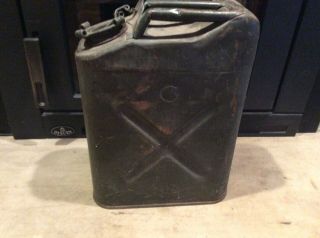 Vintage Jerry Can Army Military Gas Can 20 - 5 - 69 Usmc 5 Gallon Mogas Fuel Icc - 5l