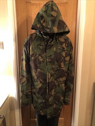 British Army Dpm Goretez Waterproof Jacket With Hood Size 190/112