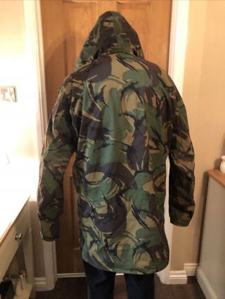 British Army DPM Goretez Waterproof Jacket With Hood Size 190/112 2