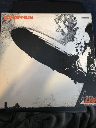 Led Zeppelin Self - Titled (1969) Sd 8216 Purple/tan 1st Press Atco Lp