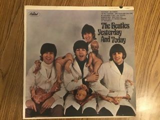 The Beatles 3rd State Mono 3 Butcher Cover In Just Peeled Ex Cond Wow