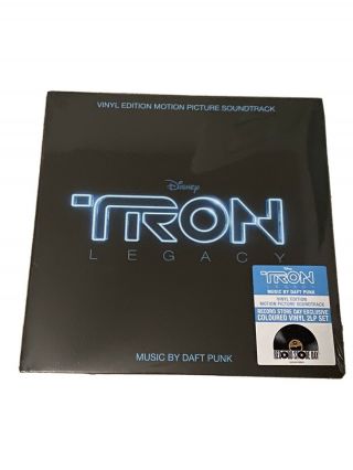 Daft Punk Tron Legacy Soundtrack 2xlp Blue Vinyl Rsd 2020 /1000