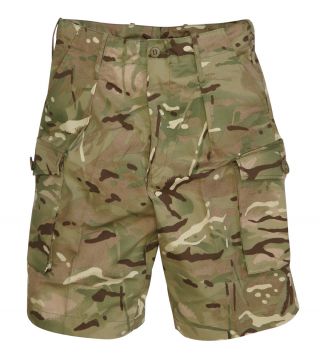 British Army Issue Mtp Multicam Short Trousers (shorts) All Sizes