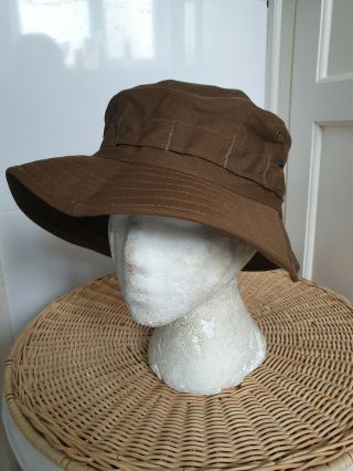 South African Sadf Nutria Brown Bush / Boonie Hat Size 61 - X Large Size