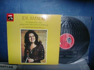 Asd 3352 Ida Haendel A Classical Recital Parsons Lp 1977 Quadrophonic B/w Rare