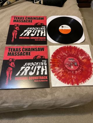 Mark Fox Texas Chainsaw Massacre: The Shocking Truth Ost Liquid Filled Lp & Test