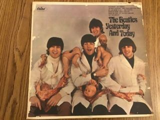 The Beatles 3rd State Mono Butcher Cover 3 In Very Good Cond W/ Record