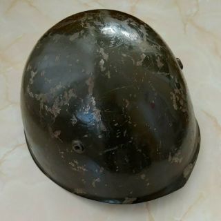 Wwii Italian Army Military M 33 Steel Helmet With Sz.  57 Liner Stamped S 73