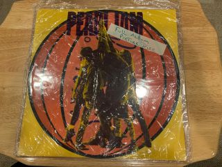 Pearl Jam ‎ten Picture Disc Lp Vinyl Uk Import Extremely Rare 1992