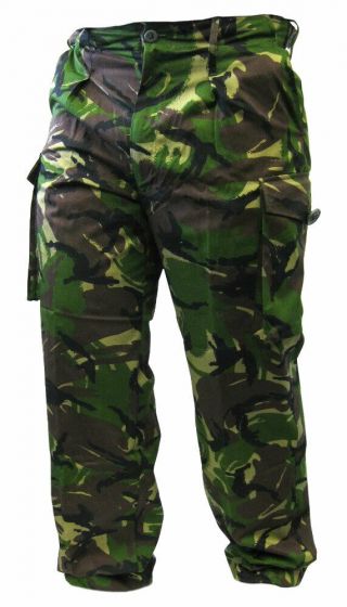 British Army Soldier 95 Dpm Trousers Military Woodland Camo Combat Pants
