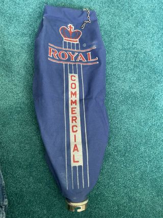 Royal Vintage Upright Vacuum Outer Bag With Paper Bag Inside.