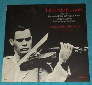 Columbia Saxf 138 - Mozart & Mendelssohn - Violin Concertos Kogan - Silvestri