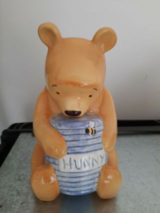 Vintage Disney Treasure Craft Winnie The Pooh Cookie Jar Mexico