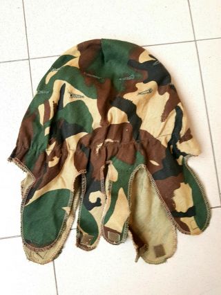Rare Bosnian Muslim Army Armija Bih Dpm Camouflage Head Cover Cap Bosnia War